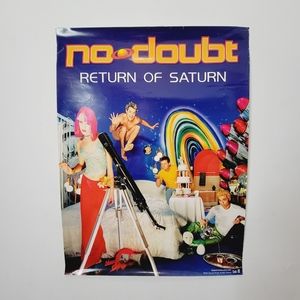 Vintage promo poster for No Doubt's 'Return Of Saturn'